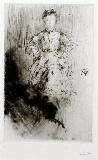 Elinor Leyland by James Abbott McNeill Whistler