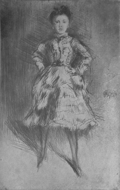 Elinor Leyland, 1874 by James Abbott McNeill Whistler