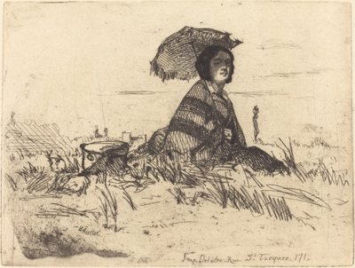 In Full Sunlight by James Abbott McNeill Whistler