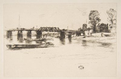 Fulham Chelsea by James Abbott McNeill Whistler