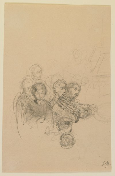 Gamblers by James Abbott McNeill Whistler