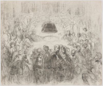 Gambling Salon at Baden-Baden by James Abbott McNeill Whistler