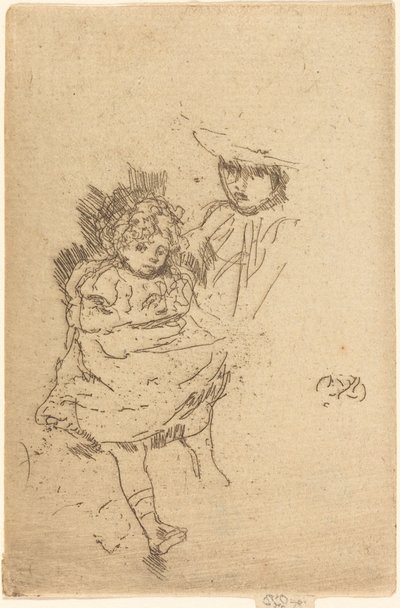 Gipsy Baby by James Abbott McNeill Whistler