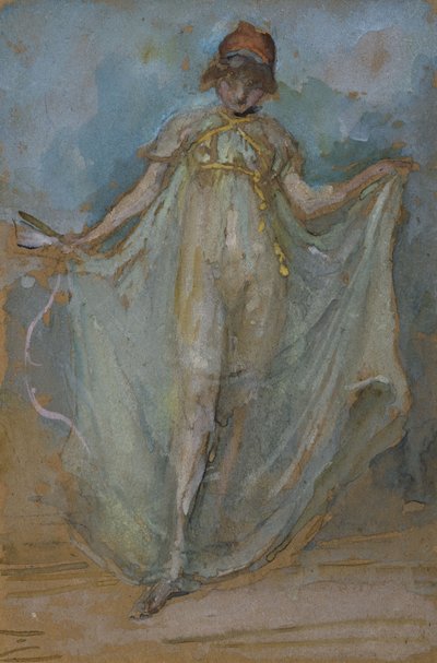 Green and Gold, The Dancer by James Abbott McNeill Whistler