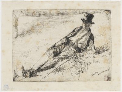 Greenwich Pensioner by James Abbott McNeill Whistler
