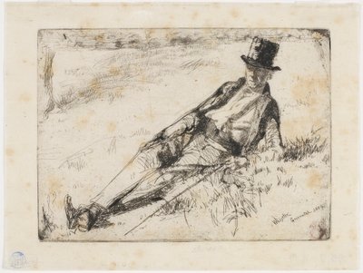 Greenwich Pensioner by James Abbott McNeill Whistler