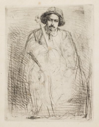 J. Becquet, Sculptor by James Abbott McNeill Whistler