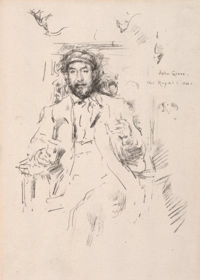 John Grove by James Abbott McNeill Whistler