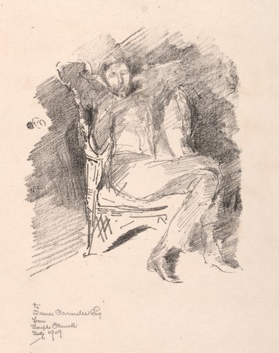 Joseph Pennell, No. 2 by James Abbott McNeill Whistler
