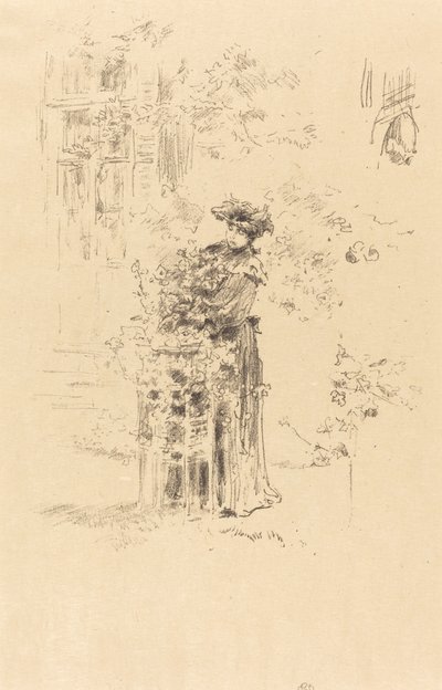 La Belle Jardinière by James Abbott McNeill Whistler