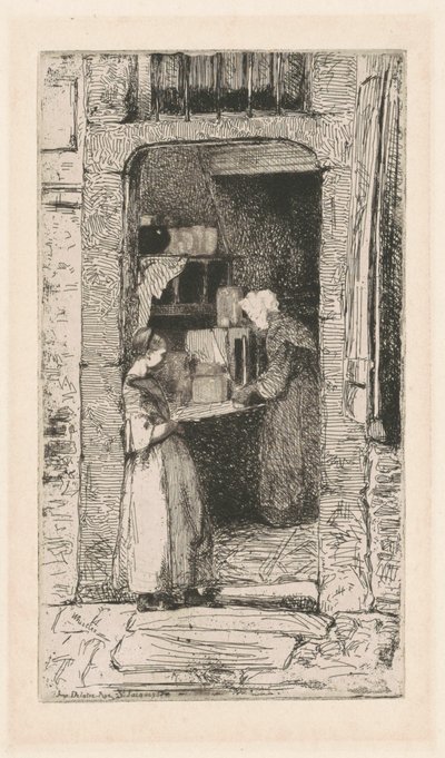 The Mustard Seller by James Abbott McNeill Whistler