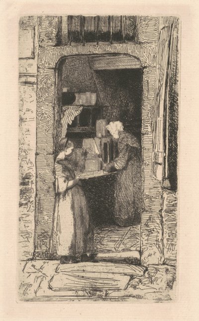 The Mustard Seller, 1858 by James Abbott McNeill Whistler