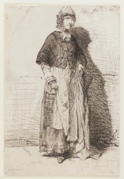 La Mère Gérard by James Abbott McNeill Whistler