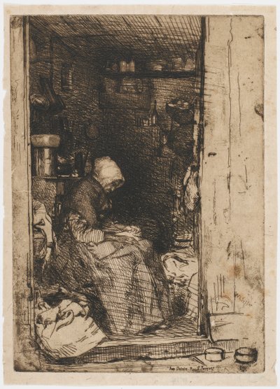 La Vieille aux Loques by James Abbott McNeill Whistler