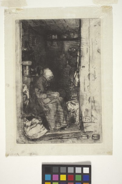 La Vielle aux Loques by James Abbott McNeill Whistler