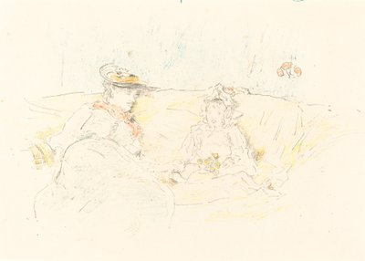 Lady and Child by James Abbott McNeill Whistler