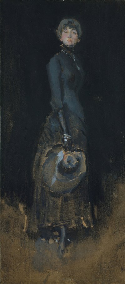 Lady in Gray by James Abbott McNeill Whistler