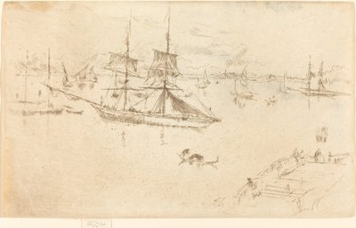 Lagoon: Noon by James Abbott McNeill Whistler