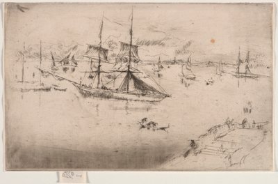 Lagoon: Noon by James Abbott McNeill Whistler