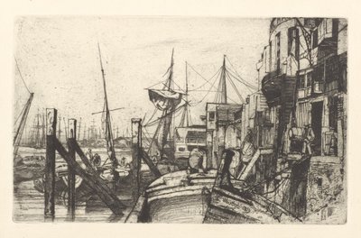 Limehouse by James Abbott McNeill Whistler