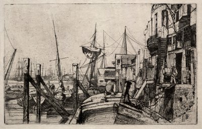 Limehouse, 1859 by James Abbott McNeill Whistler