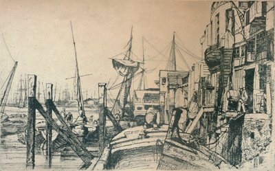Limehouse by James Abbott McNeill Whistler