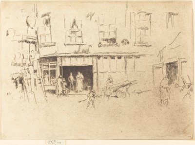Little Court by James Abbott McNeill Whistler