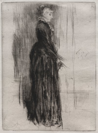 Little Velvet Dress by James Abbott McNeill Whistler