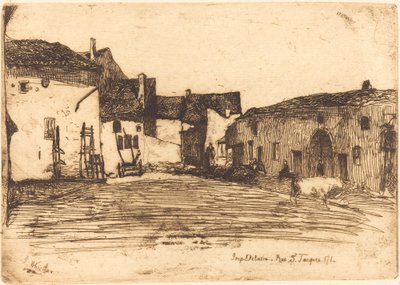 Liverdun by James Abbott McNeill Whistler