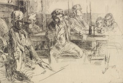 Longshore Men by James Abbott McNeill Whistler