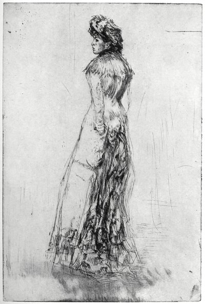 Maude, Standing by James Abbott McNeill Whistler