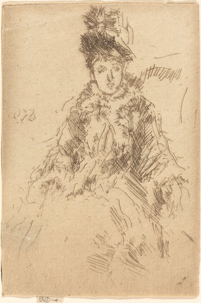 Miss Lenoir by James Abbott McNeill Whistler