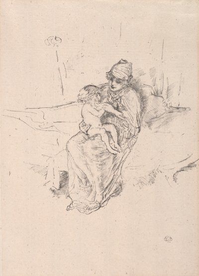 Mother and Child, No. 1 by James Abbott McNeill Whistler