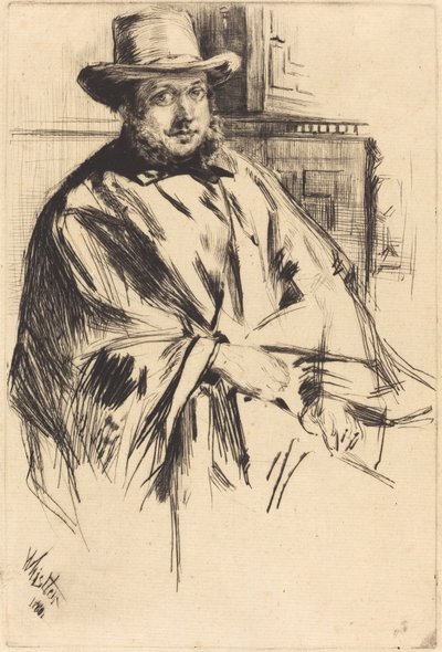 Mr. Davis Mr. Mann by James Abbott McNeill Whistler