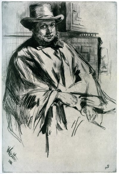 Mr Mann, 1860 1904 by James Abbott McNeill Whistler