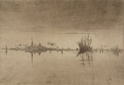 Nocturne, 1879-80 by James Abbott McNeill Whistler