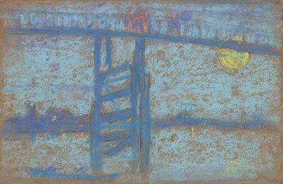 Nocturne: Battersea Bridge by James Abbott McNeill Whistler