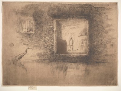 Nocturne: Furnace by James Abbott McNeill Whistler