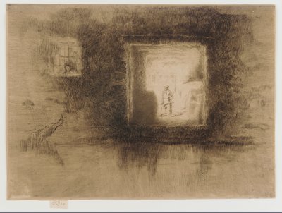 Nocturne: Furnace, 1879-1880 by James Abbott McNeill Whistler