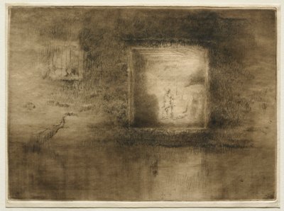 Nocturne: Furnace by James Abbott McNeill Whistler
