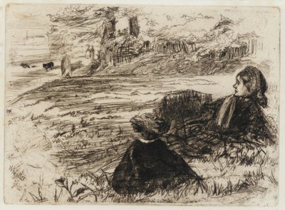 Nursemaid and Child, 1859 by James Abbott McNeill Whistler