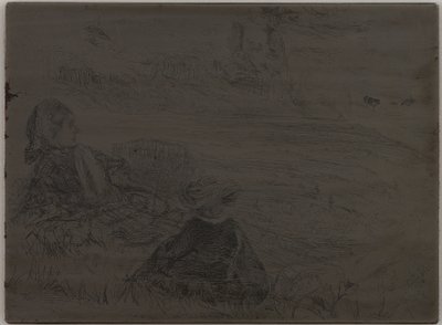 Nursemaid and Child by James Abbott McNeill Whistler