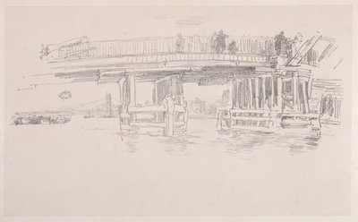 Old Battersea Bridge by James Abbott McNeill Whistler