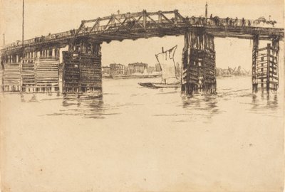 Old Battersea Bridge by James Abbott McNeill Whistler