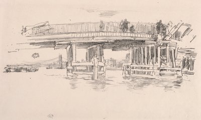 Old Battersea Bridge, 1879 by James Abbott McNeill Whistler