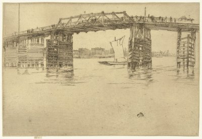 Old Battersea Bridge by James Abbott McNeill Whistler