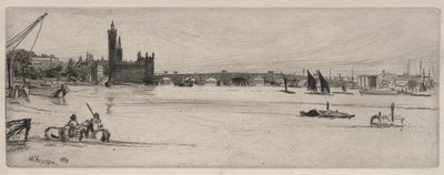 Old Westminster Bridge by James Abbott McNeill Whistler