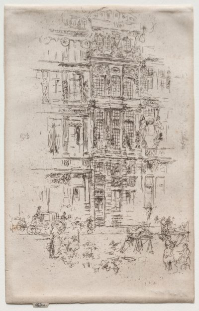 Palaces, Brussels by James Abbott McNeill Whistler