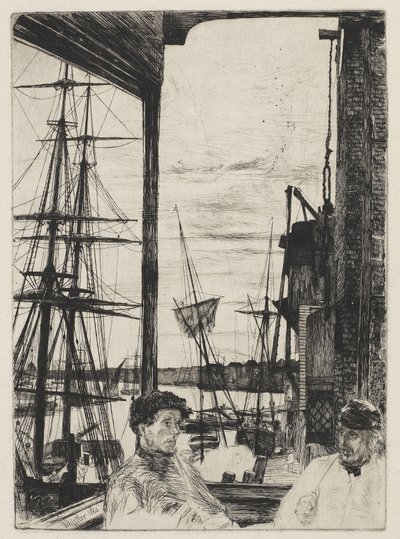 Rotherhithe by James Abbott McNeill Whistler