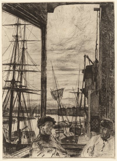 Rotherhithe by James Abbott McNeill Whistler